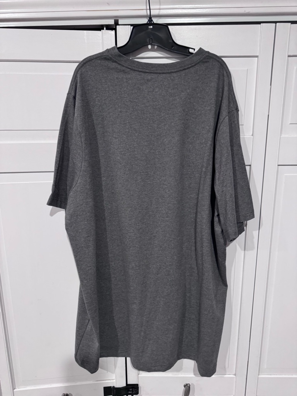 Harbor Bay Men's V-Neck Short Sleeve Shirt - Charcoal - Picture 3 of 3